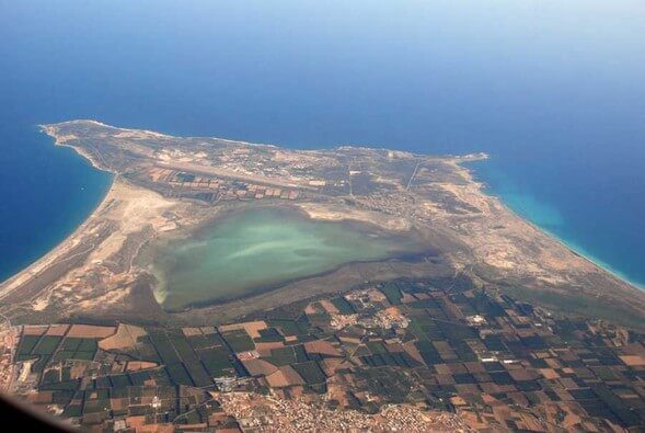 akrotiri and dhekelia satellite image